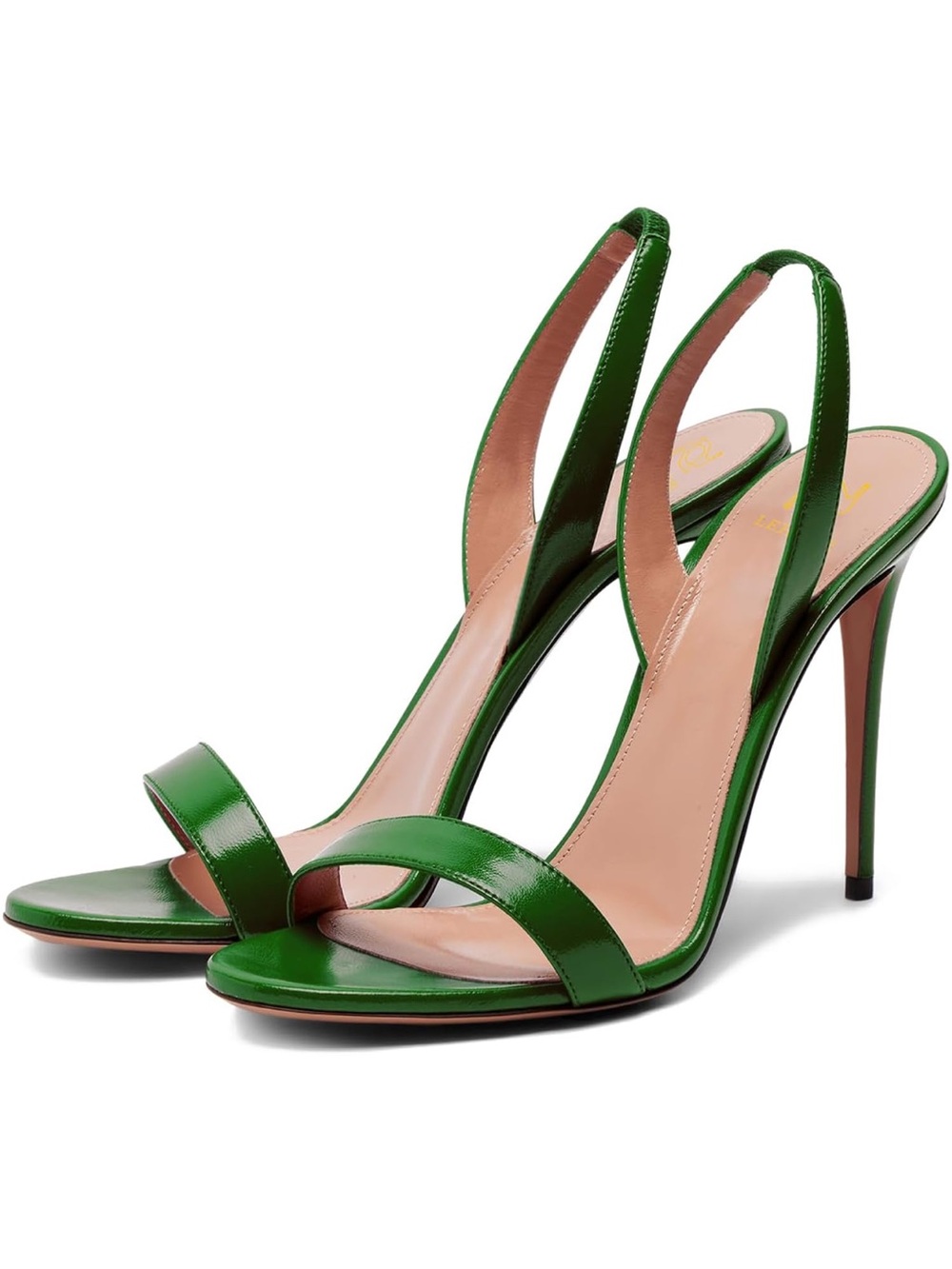 Slingback Stiletto Heels Dress Sandals Backless Strappy Heeled Sandal Open Toe